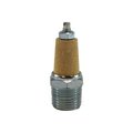 Midland Metal Muffler, Specifications 12 Size, 35 to 300 deg F, Brass BodySintered Bronze Element 28382